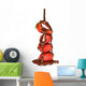 chocolate dipped strawberries Wall Decal
