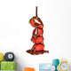 chocolate dipped strawberries Wall Decal