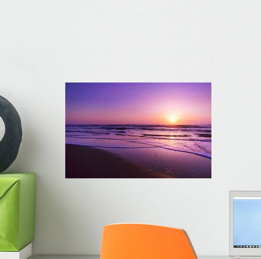 Sunset Landscape Wall Decal Design 2