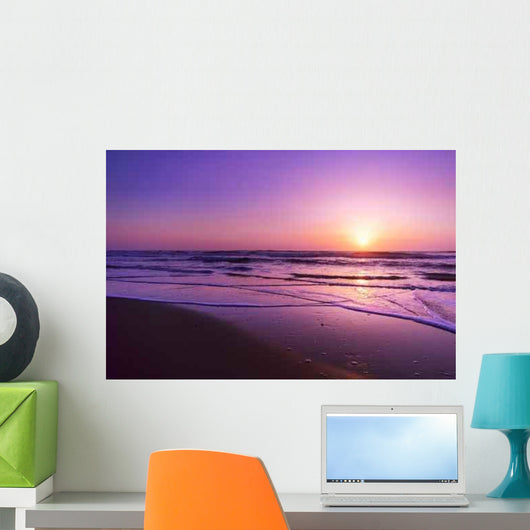 Sunset Landscape Wall Decal Design 2
