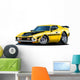 Vector Cartoon Retro Car Wall Decal