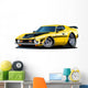 Vector Cartoon Retro Car Wall Decal
