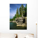 Cliff Lake Mitchigan Wall Mural