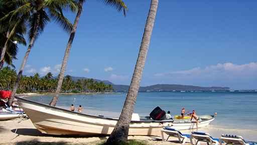 Seafront Dominican Republic Wall Decal