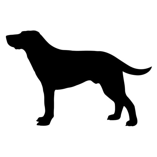 Dog Silhouette Vector Eps Wall Decal Design 2
