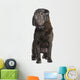 Black Sharpei Dog Wall Decal