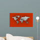Earth Map Wall Mural