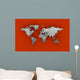 Earth Map Wall Mural