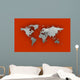 Earth Map Wall Mural