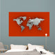 Earth Map Wall Mural