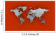Earth Map Wall Mural