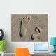 Child and Adult Sand Print Wall Decal