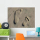 Child and Adult Sand Print Wall Decal