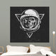 Dead Astronaut Spacesuit Wall Decal