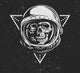 Dead Astronaut Spacesuit Wall Decal