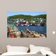 Fishing Village Wall Mural