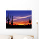 Colorful Sunset Wild West Wall Decal