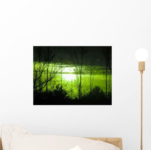 Eerie Moonlight Wall Decal
