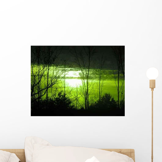Eerie Moonlight Wall Decal