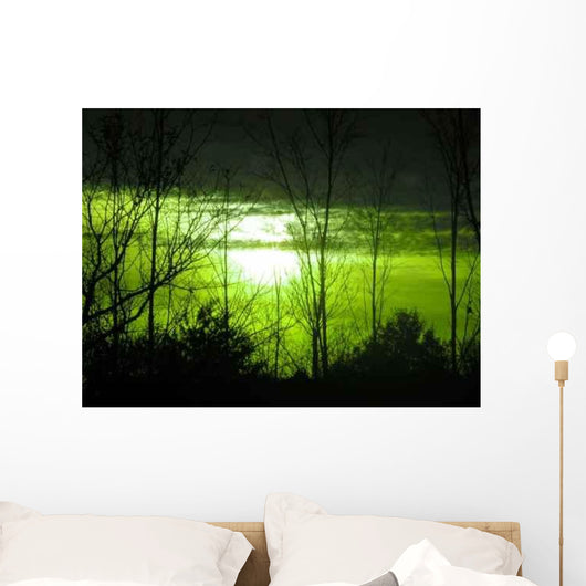 Eerie Moonlight Wall Decal