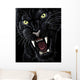 Angry Panther Wall Decal