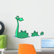 Cartoon Loch Ness Monster Wall Decal