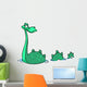 Cartoon Loch Ness Monster Wall Decal