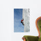 Ice Climbing Wall Mural
