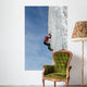 Ice Climbing Wall Mural