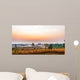 Sunrise in savanah meadow Wall Mural