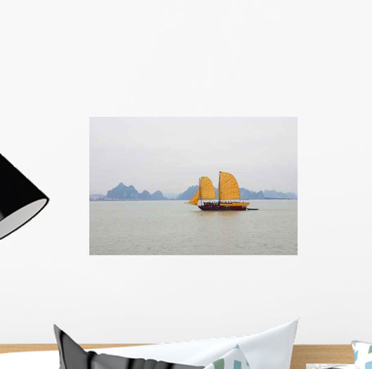 Batwing Junk Halong Bay Wall Decal
