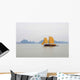 Batwing Junk Halong Bay Wall Decal