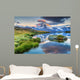 Spectacular sunrise with Matterhorn peak and Stellisee lake,Valais,Switzerland Wall Mural