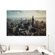 Chicago Skyline Aerial Wall Decal