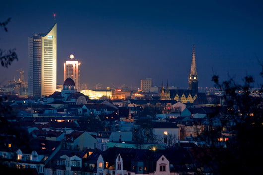 leipzig at night Wall Mural