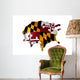 Blot with Maryland State Wall Decal
