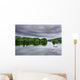 Stormy Lake Scene Wall Decal