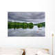Stormy Lake Scene Wall Decal