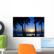 Sunset Waikiki Wall Decal