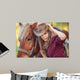 Horse and Fashion Cowgirl Wall Decal