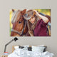 Horse and Fashion Cowgirl Wall Decal