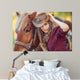 Horse and Fashion Cowgirl Wall Decal