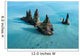 Reynisdrangar cliffs in the ocean, South Iceland Wall Mural