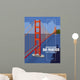 Puente Golden Gate San Wall Decal