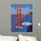 Puente Golden Gate San Wall Decal