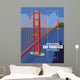 Puente Golden Gate San Wall Decal