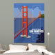 Puente Golden Gate San Wall Decal