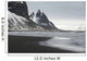Stokksnes Peninsula landscape, Vestrahorn mountains and black sand ocean coast line, Iceland Wall Mural