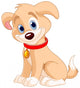 Cute Dog Wall Decal