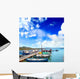 Seaport Summer Relaxing Landscape Wall Decal